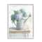 Stupell Industries Blue Hydrangeas in Watering Can Soft Floral Painting Framed Wall Art